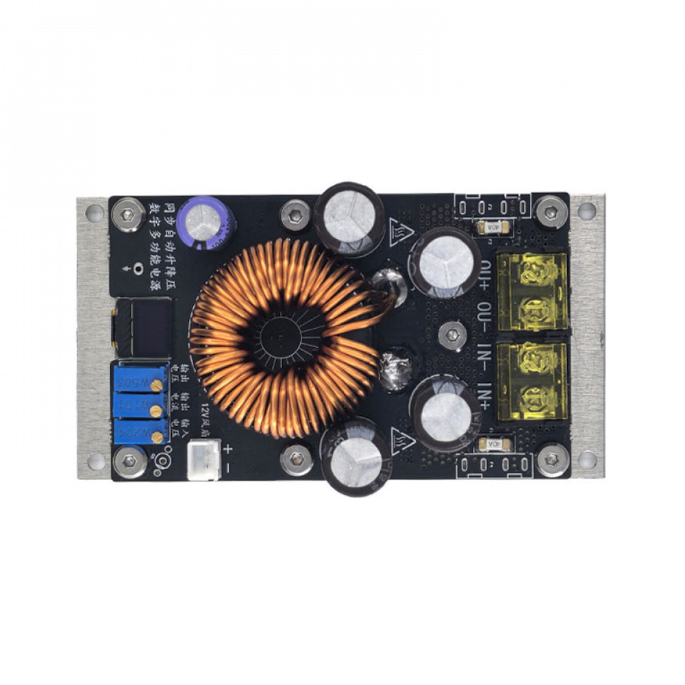 Step Down Dc Power Supply Module 1000W - 1000W DC-DC 自動昇降圧電源モジュール、調整可能な定電流MPPTソーラー充電機能付き